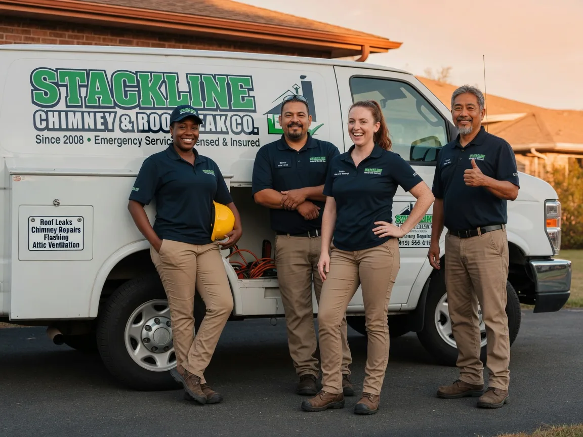 Chimney flashing repair company in Freeland, WA